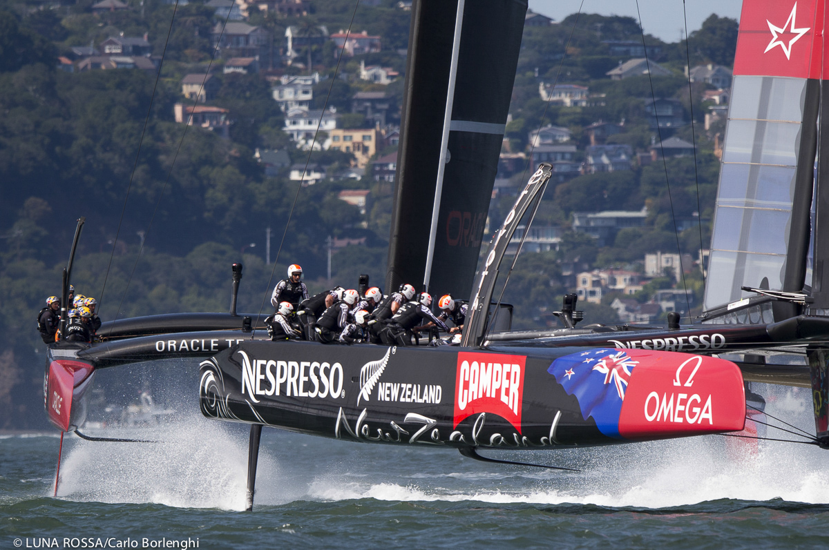 America's Cup Final 5 Emirates Team New Zealand vs Oracle Team Usa