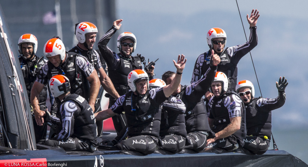 America's Cup Final 5 Emirates Team New Zealand vs Oracle Team Usa ...