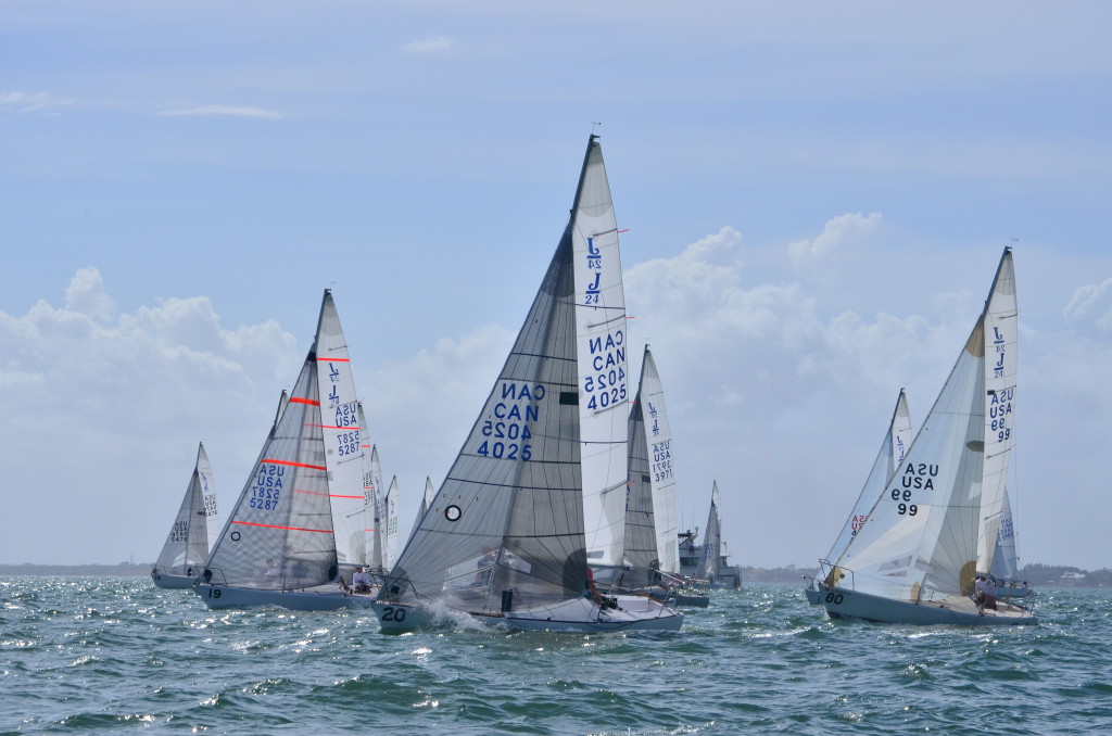 John Mollicone takes early lead at J/24 Midwinter Championship ...