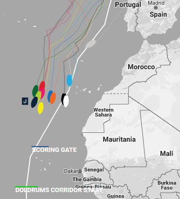 Clipper Race: The First Scoring Gate >> Scuttlebutt Sailing News ...