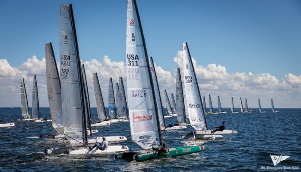 american sailing catamaran