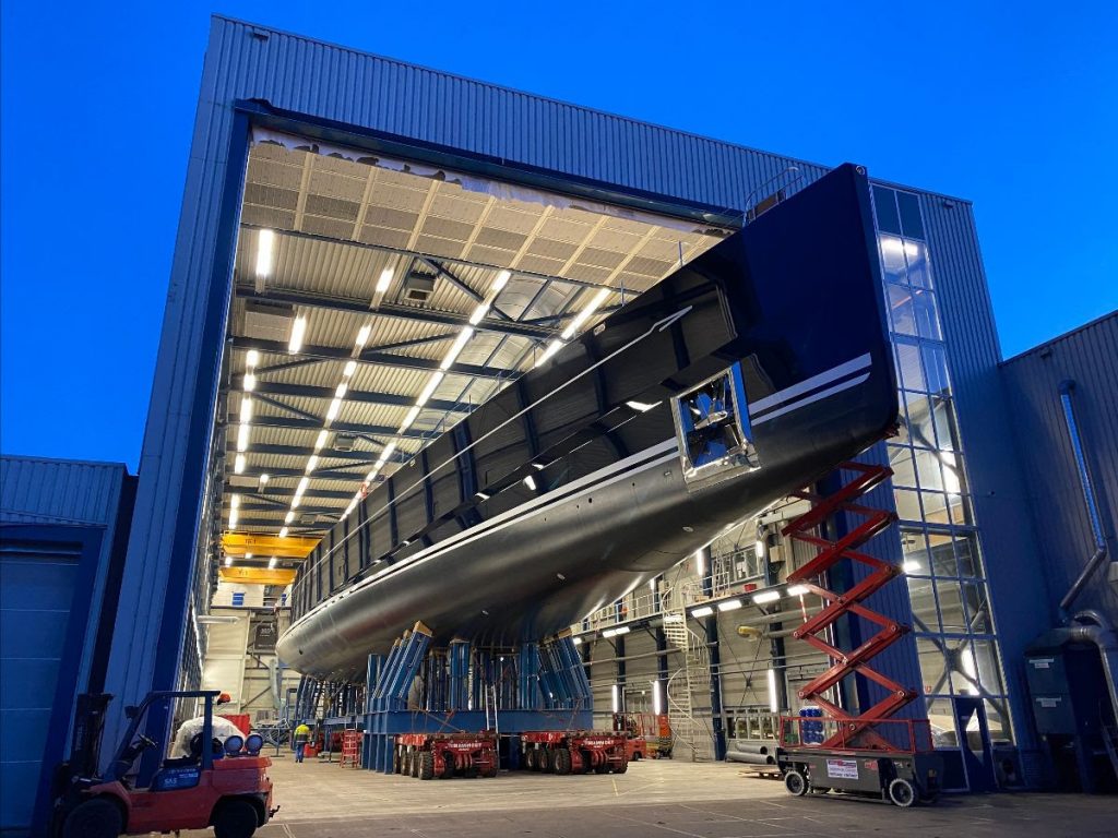 largest aluminum sailing yacht