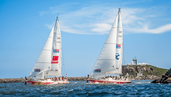 round the world yacht race 2023 cape town