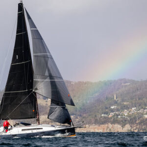 position of yachts in sydney to hobart